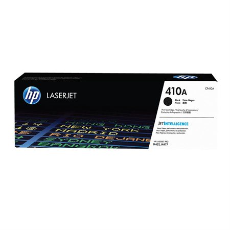 Cartouche de toner HP 410A À l'unité noir