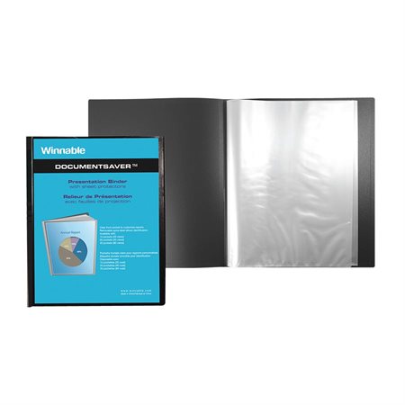 Document Saver™ Display Album 40 pockets black