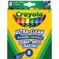 Crayons de cire Ultra-Clean™ Boîte de 8