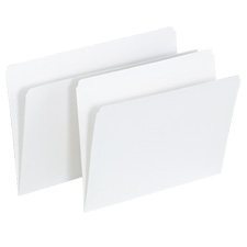 Straight-Cut File Folders Ivory. 10-1/2 pt. legal size