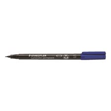 Lumocolor® Permanent Marker Super fine. 0.4 mm blue