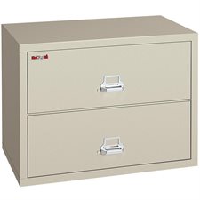 Fireproof Lateral File 2 drawers. 27-3/4 in. H.