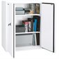 Armoires de rangement anti-feu 36 x 44 po. blanc