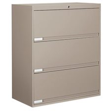 Classeur pour classement latéral Série 9100 3 tablettes – 42”H nevada