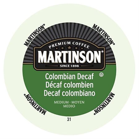 Martinson™ Coffee columbian decaffeinated