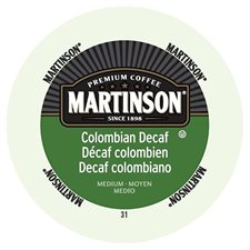 Martinson™ Coffee columbian decaffeinated