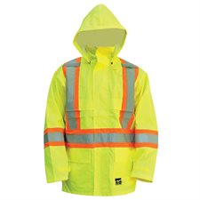 Manteau imperméable Trilobal antidéchirure Vert lime G