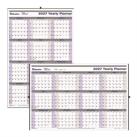 Calendrier mural annuel Net Zero Carbon (2026)