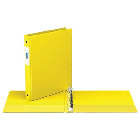 Round Ring Essential Binder 1 in. yellow