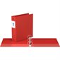 Reliure indispensable avec anneaux ronds 2 po. rouge