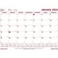 Calendrier sous-main mensuel (2026)