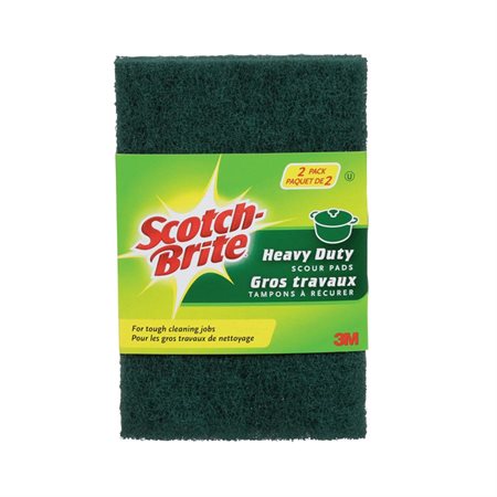 Tampon à récurer Scotch-Brite® Gros travaux pqt 2