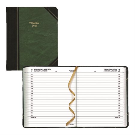 Daily Planner (2025) 8-1 / 8 x 6-9 / 16 in. bilingual