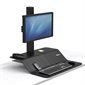 Station de travail assis-debout Lotus™ VE Moniteur simple