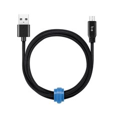 Sync / Charge Braided Cable Micro-USB black