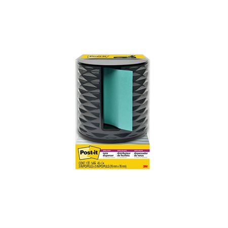 Post-it® Pop-Up Notes Dispenser black and grey