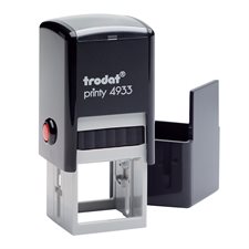 Printy Self-Inking Custom Stamp 4933 - 1" x 1" (4 lines)