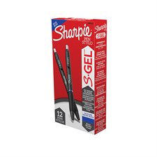 Sharpie S.Gel Retractable Pen 1,0 mm blue ink, black