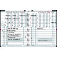 Agenda hebdomadaire Harvard International (2023) 8-1/2 x 11 po