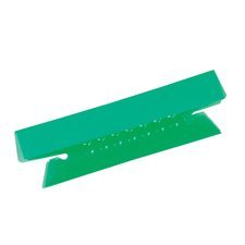 Onglets flexibles 3-1/2 po vert