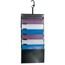 Desk Free Hanging Organizer with Case Legal (silver, burgundy, blue)