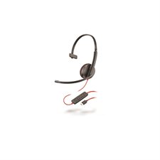 Blackwire 3200 Series Phone Headset C3210 - Monaural headset USB-C