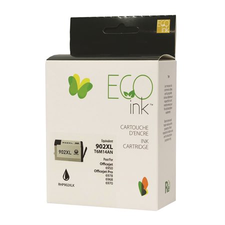 Remanufactured High Yield Ink Jet Cartridge (Alternative to HP 902XL) black