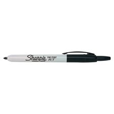 Retractable Permanent Marker Fine black