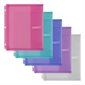Binder Pouch Translucent, assorted colours.