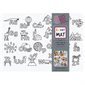 Funny Mat® Colouring Mat alphabet