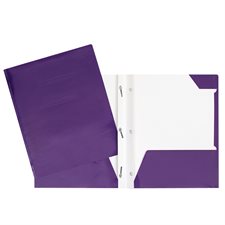 Couverture de présentation mauve
