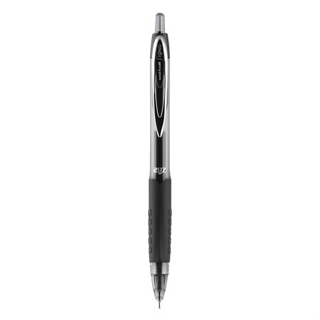 Super Ink Rolling Retractable Ballpoint Pens 0.7 mm needle point black