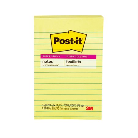 Post-it® Super Sticky Notes