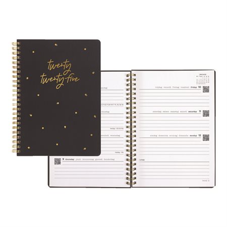 Celebrate Weekly / Monthly Planner (2025) black