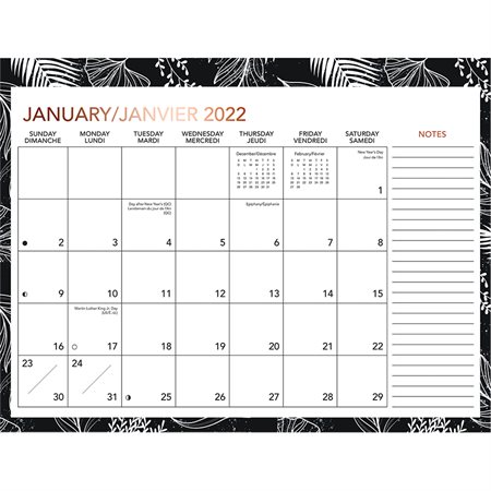 Monthly Family Planner Calendar (2022)