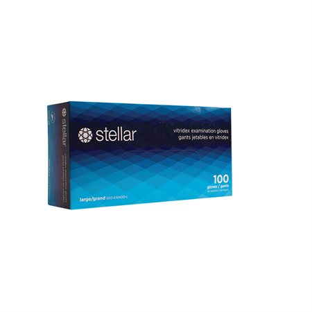 Stellar Vinyl Disposable Gloves large