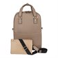 Sac à dos d'affaire BKP2476 taupe