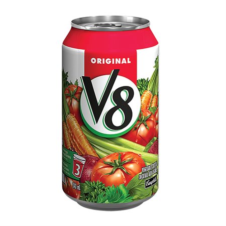 Campbell’s V8 Vegetable Cocktail original - 341 mL - box of 24