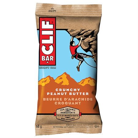 Clif Bars crunchy peanut butter