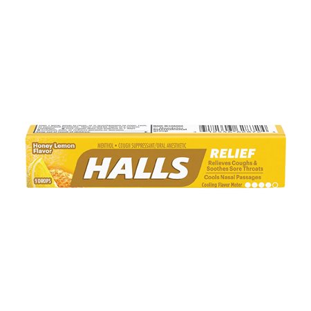 Halls honey lemon