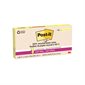 Post-it® Super Sticky Recycled Notes – Canary Yellow 3 x 3 in. Pop-Up. package of 6, 70-sheet pad