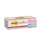 Post-it® Super Sticky Recycled Notes - Wanderlust Pastels 3 x 3 in. Plain. package of 12, 70-sheet pad