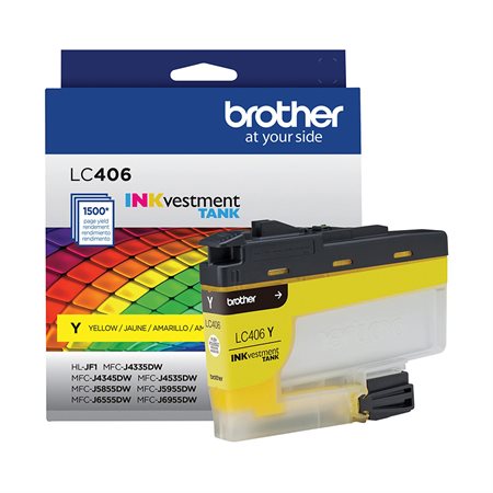 LC406 Inkjet Cartridge yellow