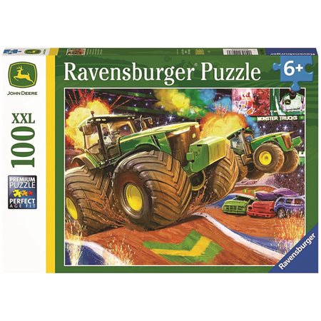 Children Puzzle john deere big wheels