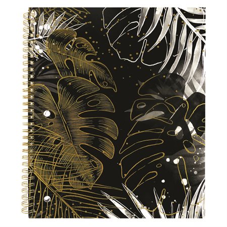 Spiral Notebook tropical leaves