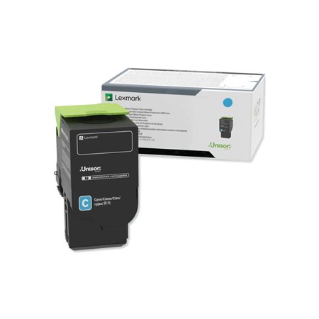 Cartouche de toner Lexmark CS531, CX532 cyan