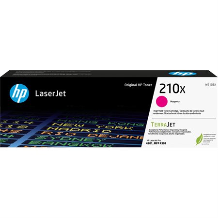 HP 210X High Yield Toner Cartridge magenta