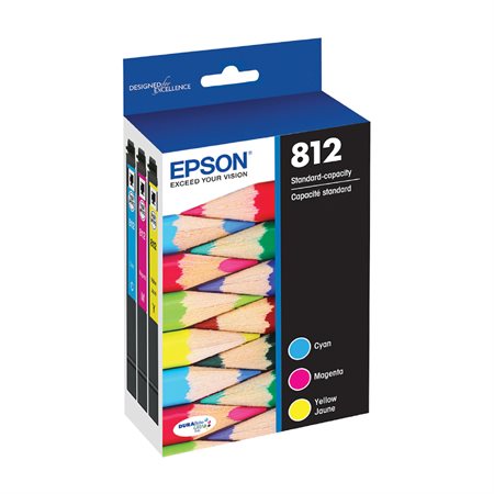 Epson T812 Ink Jet Cartridge Yields up to 300 pages color