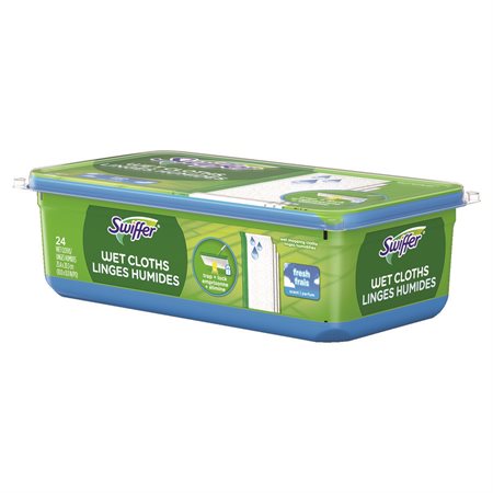 Recharge de linges jetables Swiffer® WetJet® Humides frais