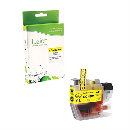 Compatible High Yield Ink Jet Cartridge  (Alternative to Brother LC402XL) yellow